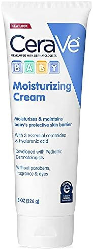 CeraVe Baby Cream, Gentle Moisturizing Cream with Ceramides, Fragrance, Paraben, Dye & Phthalates... | Amazon (US)
