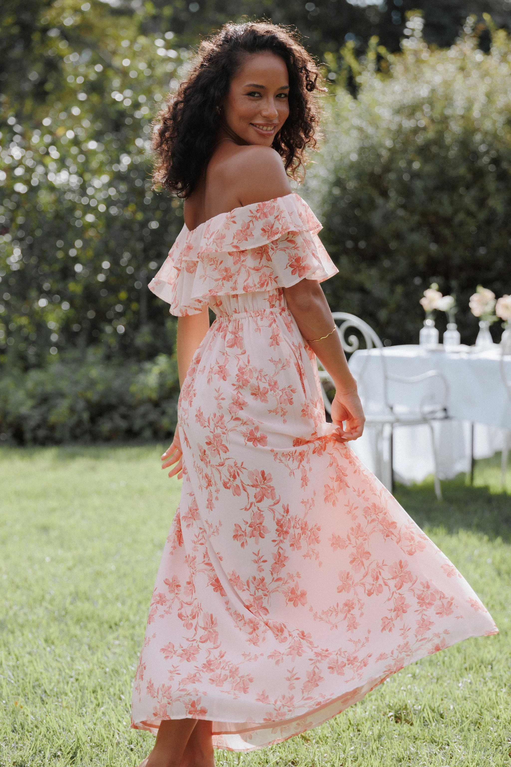 Majesty Maxi Dress - Rose Pink Floral | Petal & Pup (US)