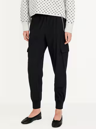 High-Waisted SleekTech Cargo Joggers | Old Navy | Old Navy (US)
