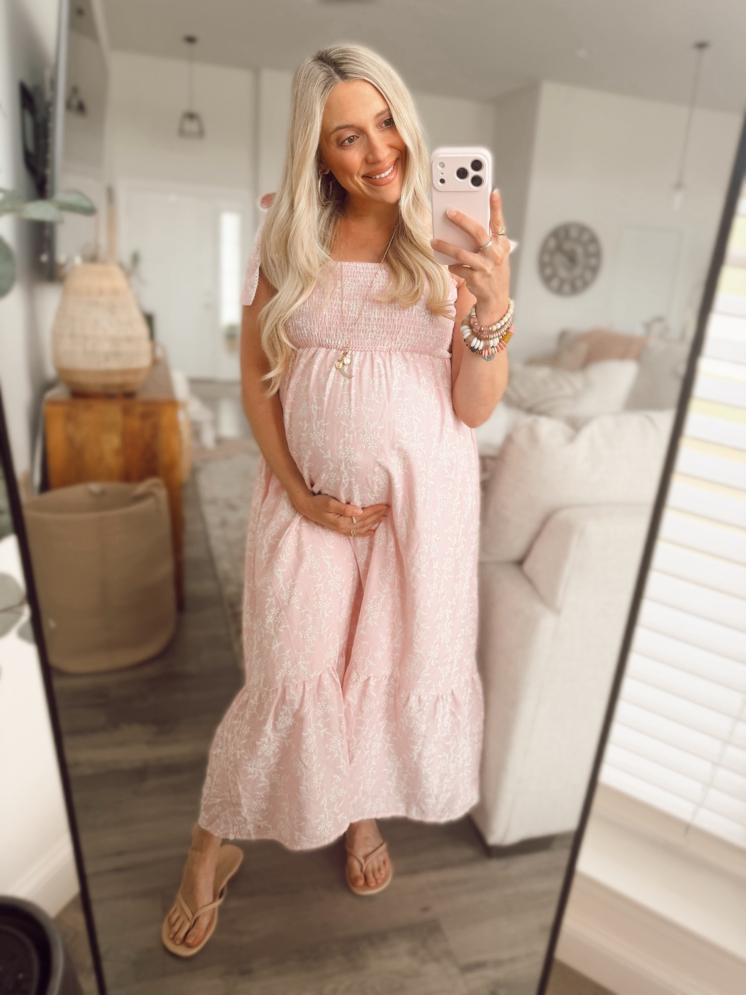 @PinkBlush Maternity has the prettiest spring + summer dresses 🥹💗 this light pink + cream floral moment is everything — soft, feminine, and so flattering on the bump ✨🌸 “KERSTYN15” for 15% off!!

#SpringDress #SummerStyle #MaternityFashion #PregnantStyle #PinkBlushMaternity #BumpStyle

bump friendly dress, spring bump friendly outfit, summer bump friendly outfit, pregnancy ootd, floral maternity dress, feminine bump style, soft pink outfit, neutral spring maternity look, flowy dress outfit, chic bump style, casual spring pregnancy outfit, sandals and bump style, airy summer maternity outfit, maternity dress inspo, effortless bump outfit, everyday bump style, bump friendly fabrics, organic cotton maternity outfit, soft neutral tones, boho maternity outfit, feminine maternity style, simple earthy maternity look, bump friendly linen dress, elevated maternity fashion, comfortable yet cute pregnancy style, timeless maternity outfit, effortless boho pregnancy look, relaxed neutral bump outfit

#LTKU #LTKBump #LTKmomlife