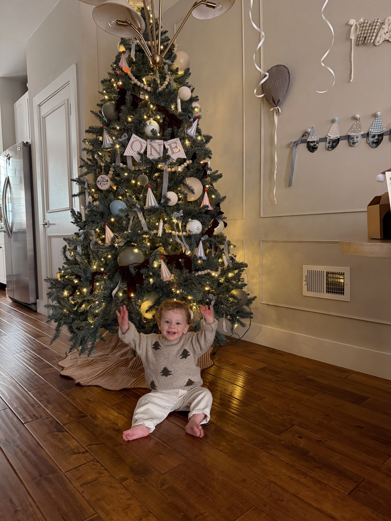It's the most ONE-derful time of the year! We celebrated our sons first birthday and kicked off the holiday season all in one! It was such a fun theme and I loved decorating the Christmas tree as a birthday tree! 

#LTKBaby #LTKHoliday