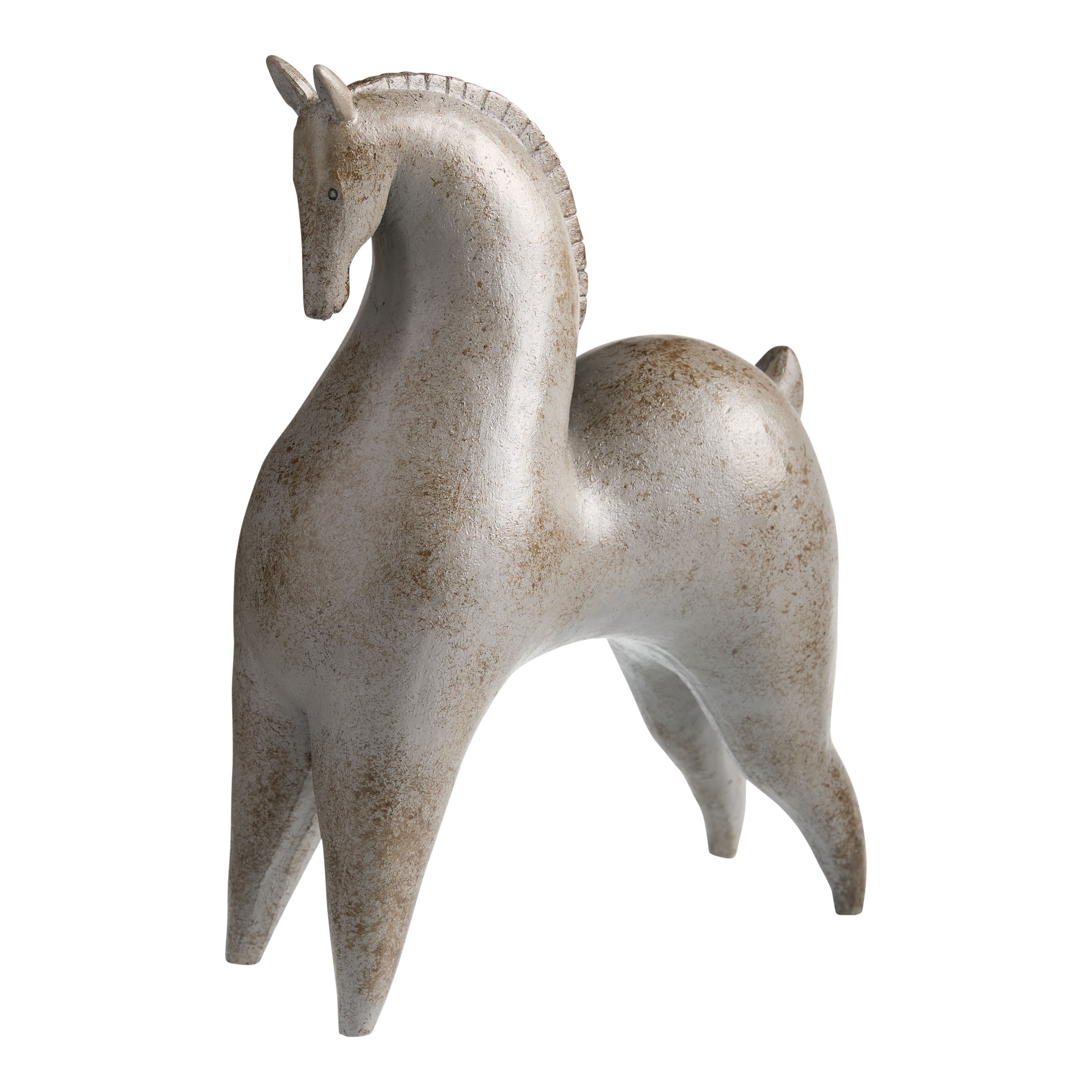 Gray Resin Horse Decor | World Market