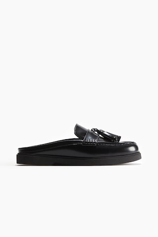 Leather loafer mules | H&M (UK, MY, IN, SG, PH, TW, HK)