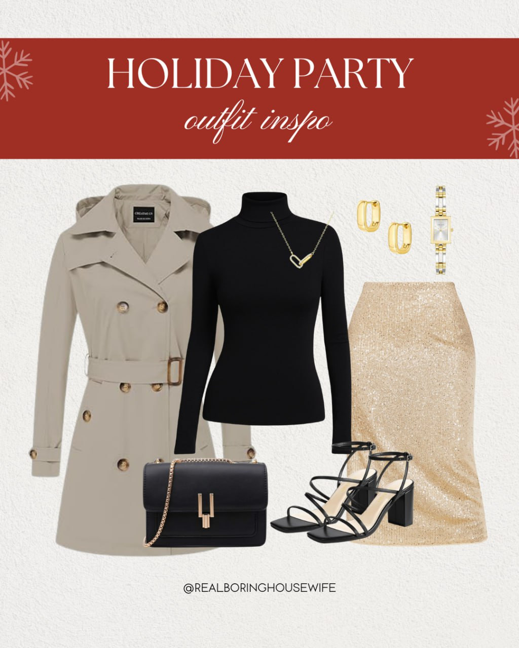 Holiday Party Outfit Inspo 

// Holiday, Holiday Outfit, Holiday Outfits, Holiday Outfits Womens, Holiday Dress, Party, Party Outfits, Party Dress, Fashion, Outfit, Outfit Inspo, Classy, Classy Outfit, Classy Clean Chic, Classy Dress, Trending, Trendy, Trendy Outfits, Trench Coat, Long Sleeve Shirts, Long Sleeve Turtleneck, Crossbody Bag, Handbag, Heeled Sandals, Midi Skirt, Accessories, Jewelry, Necklace, Gold Necklace, Earrings, Gold Earrings, Hoop Earrings, Watches Women, Bracelet Watch 

 #LTKHoliday #LTKParties #LTKStyleTip
