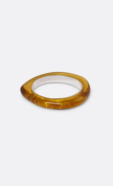 SABLE BANGLE - CITRINE/SILVER | Bec & Bridge (Global)