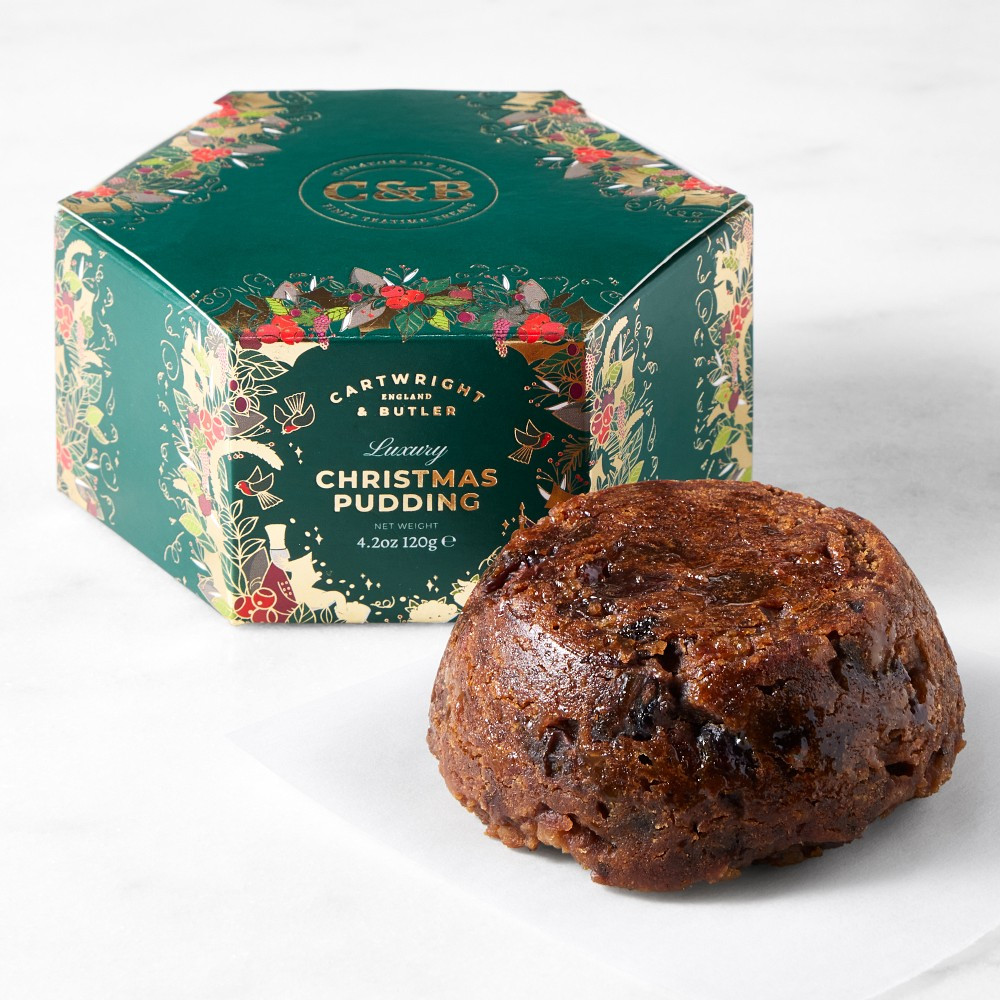 Cartwright &amp; Butler Mini Christmas Pudding in Carton | Williams-Sonoma CA