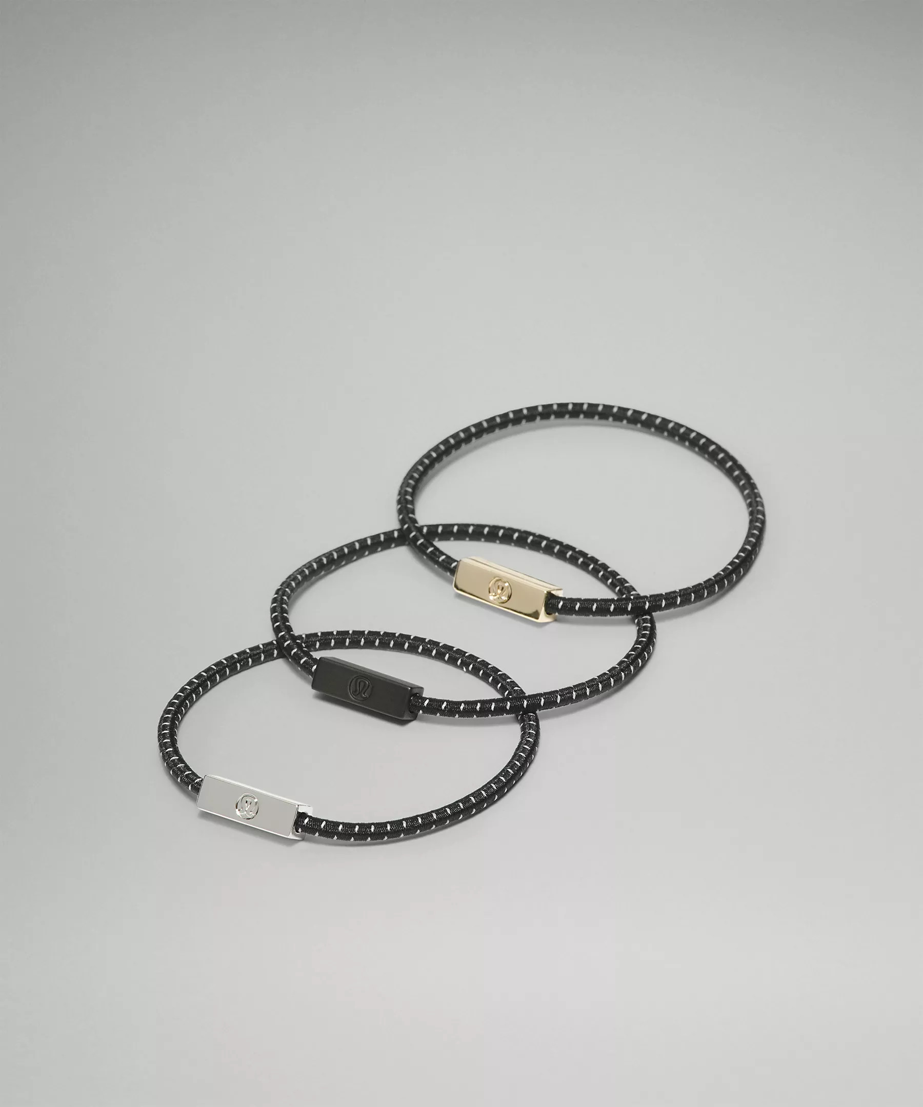 Sleek and Strong Hair Ties 3 Pack | Women's Hair Accessories | lululemon | Lululemon (US)