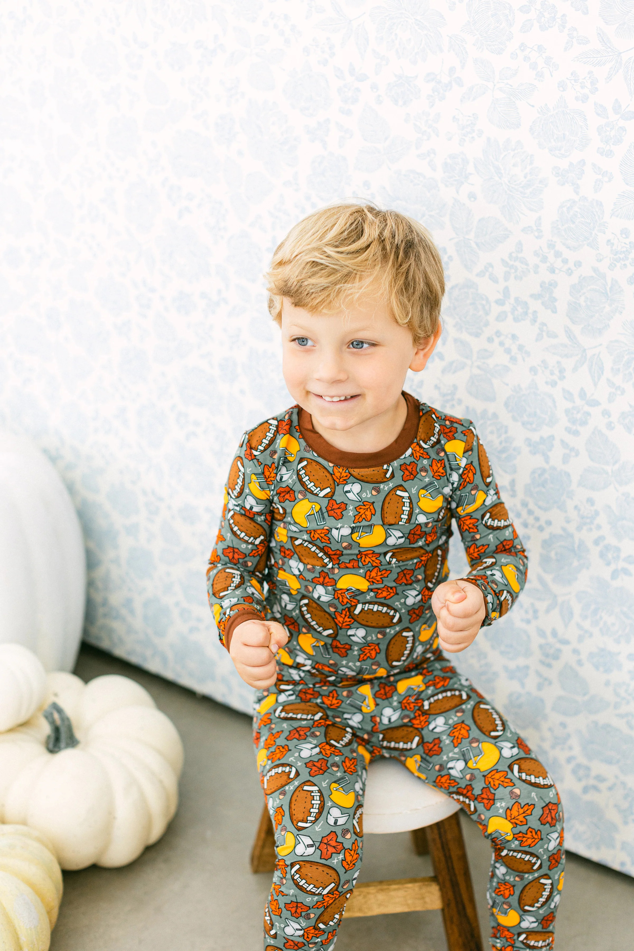 Touchdown Premium PJ Set | Poppy Kids Co