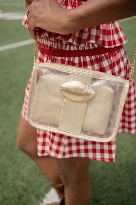 Lucy Clear Gameday Handbag | Lisi Lerch Inc