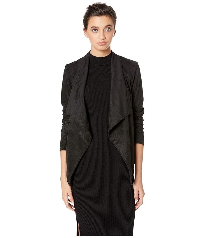 Wade Faux Suede Drape Jacket | Zappos