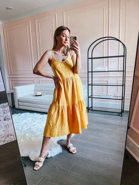 Another perfect summer dress from Walmart! This dress is so comfy & light & fits tts! 

Lee Anne Benjamin 🤍

#LTKunder50 #LTKSeasonal #LTKstyletip
