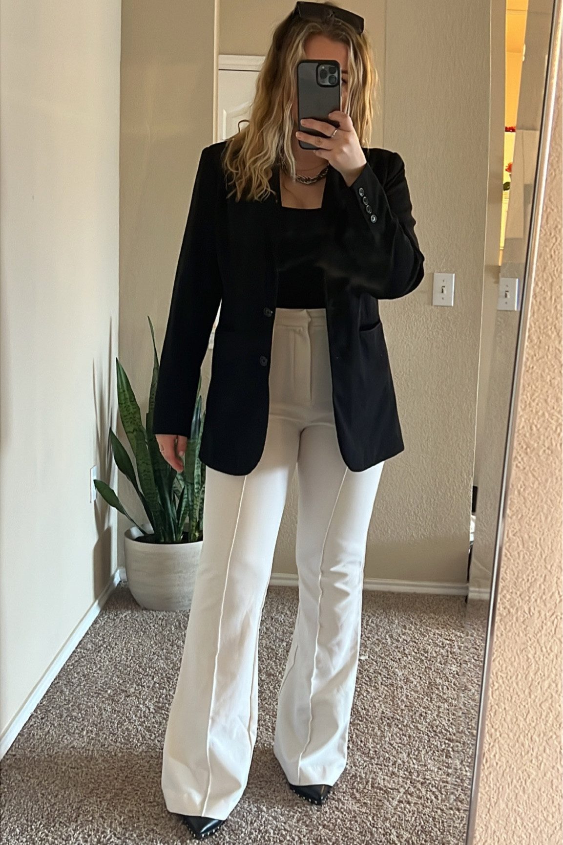 Midsize work outfit | women’s workwear | business professional work outfit | business casual 

#LTKstyletip #LTKbeauty #LTKworkwear