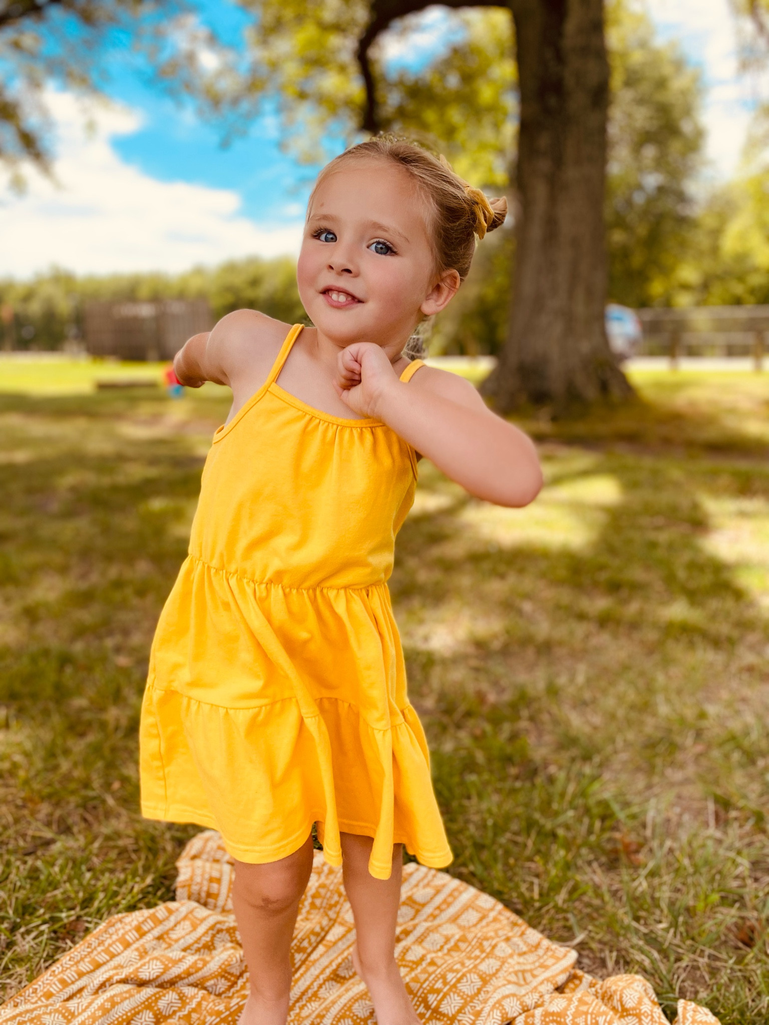 Toddler Girls Ruffle Hem Cami Dress! The perfect toddler summer dress staples! 

#LTKkids #LTKfamily #LTKfit