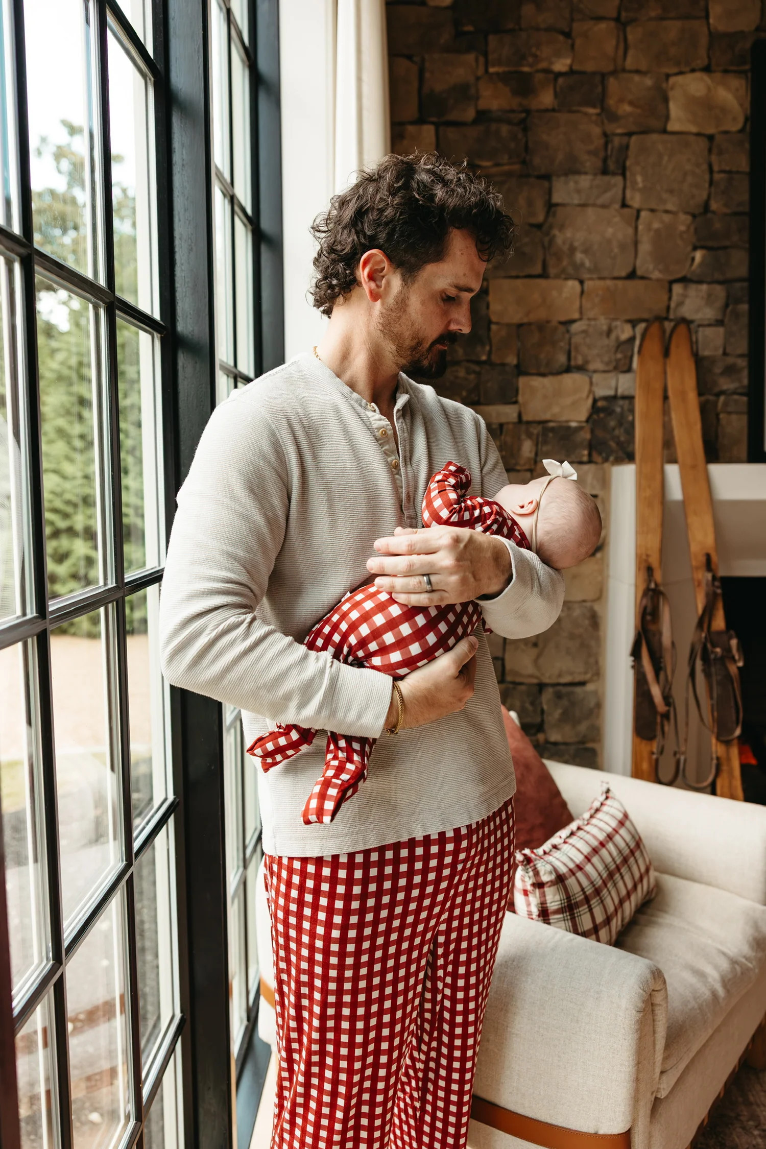 PEPPERMINT PLAID DREAM ROMPER | Dream Big Little