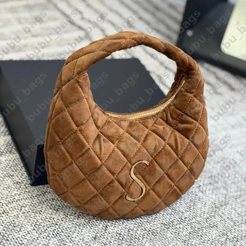 Suede Bag Designer Shoulder Bag Brown Black Autumn Winter Luxury Crossbody Bags For Women Chain H... | DHGate