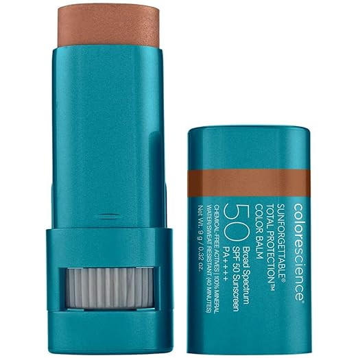 Colorescience Sunforgettable Total Protection Color Balm SPF 50, Mineral, Broad Spectrum, Buildab... | Amazon (US)