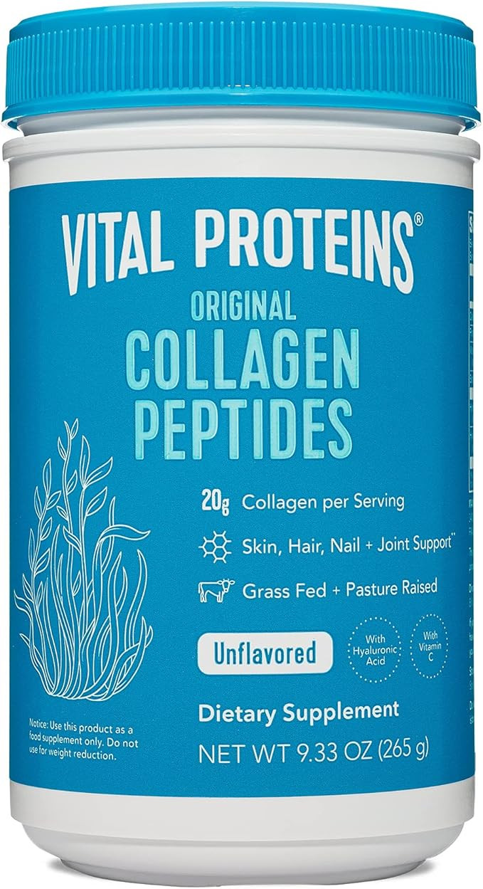 Vital Proteins Collagen Peptides Powder Supplement (Type I, III), for Hair, Nails, Skin and Joint... | Amazon (US)