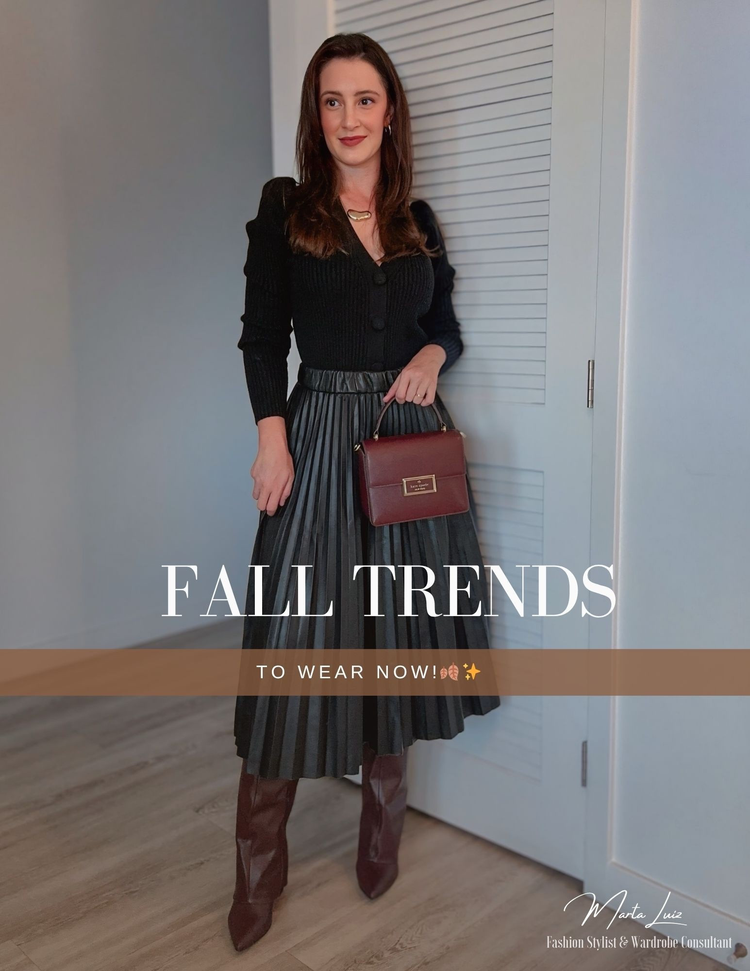 Style Guide: Fall trends to wear now!
2- Midi Skirts & knee boots 
I’ve seen this combo everywhere this season! Warm & stylish for fall/winter.

Style tip: You can wear tights to give you extra warmth.

#LTKSeasonal #LTKStyleTip