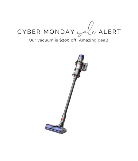 Our dyson vacuum is $200 off for cyber Monday! We use this daily, and works great if you have kids or pets. 

Gift for her
Gift idea 

#LTKGiftGuide #LTKhome #LTKsalealert