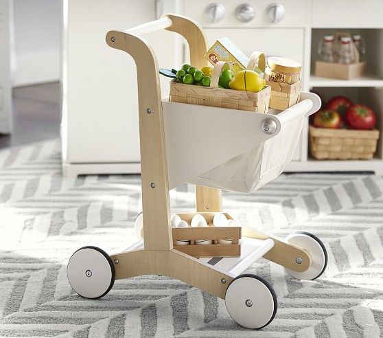 Wooden Shopping Cart | Pottery Barn Kids