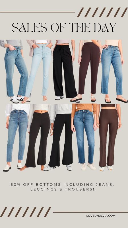 50% off bottoms including jeans, leggings, & trousers. All under $30!

Jeans, denim, leggings, trousers, black leggings, straight leg denim, jeans sale

#LTKsalealert #LTKstyletip #LTKfindsunder50
