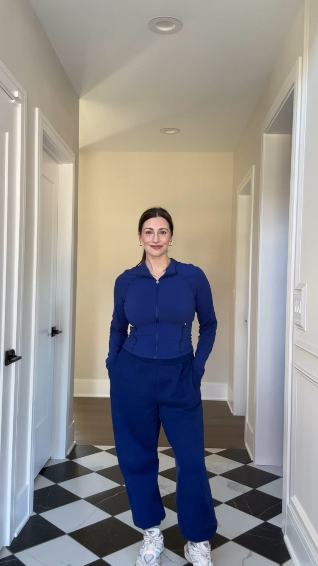 Joggers, sweatpants, comfy outfit, matching set, sweatpants set, activewear, athletic wear, new balance, gym shoes, sneakers, fall , fall outfit, zip up, fitted zip up, aritzia, aritzia finds 

#LTKStyleTip #LTKShoeCrush #LTKSeasonal