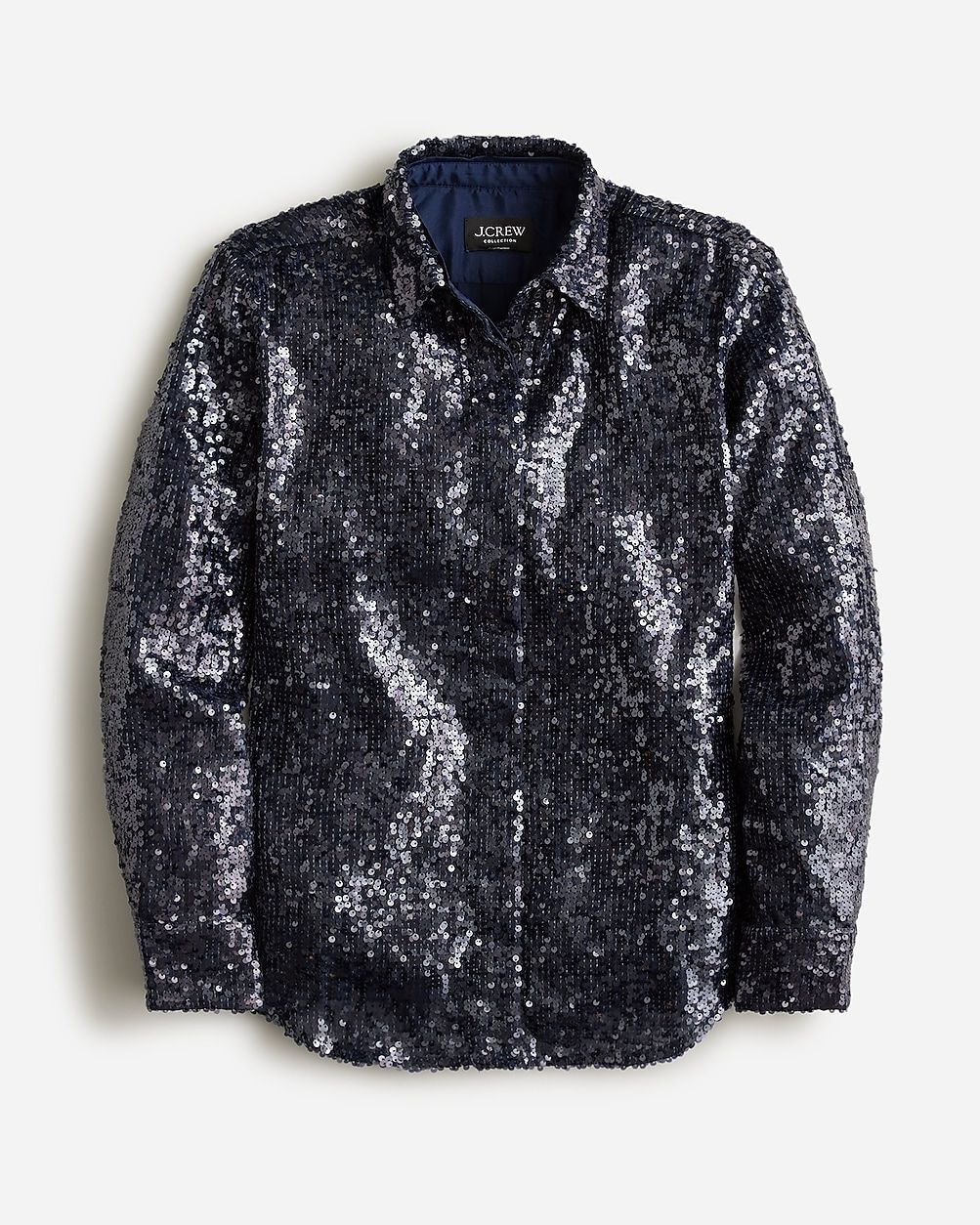 Collection classic-fit sequin shirt | J.Crew US