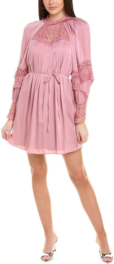 Ungaro Joy Silk-Blend Mini Dress | Amazon (US)