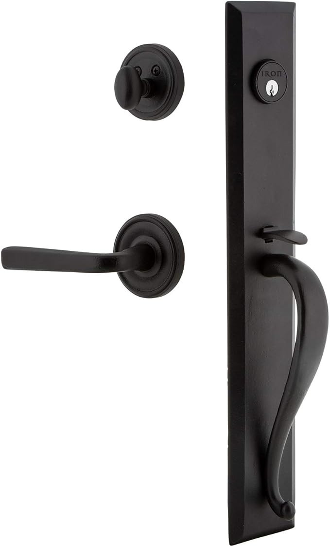 Ageless Iron 657919 Keep One-Piece Handleset with A Grip with Loch Rosette and Lance Lever Entry ... | Amazon (US)