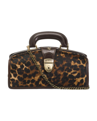 Haircalf Doctor Bag, Leather | TJ Maxx
