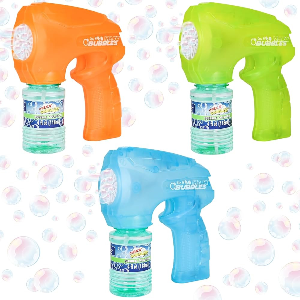 Light Up Bubble Blaster – Auto Bubble Blower for Kids, Outdoor Summer & Pool Party Toy (Include... | Amazon (US)