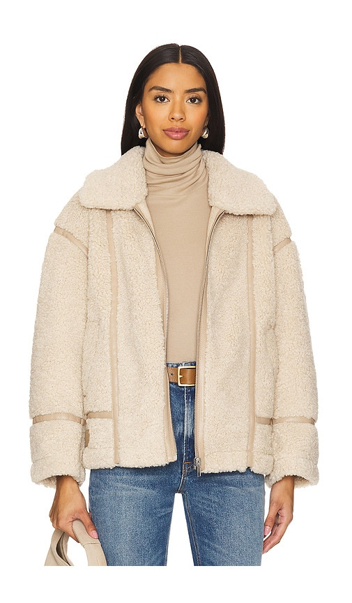 HEARTLOOM Iriza Jacket in Beige. - size XS | Revolve Clothing (Global)