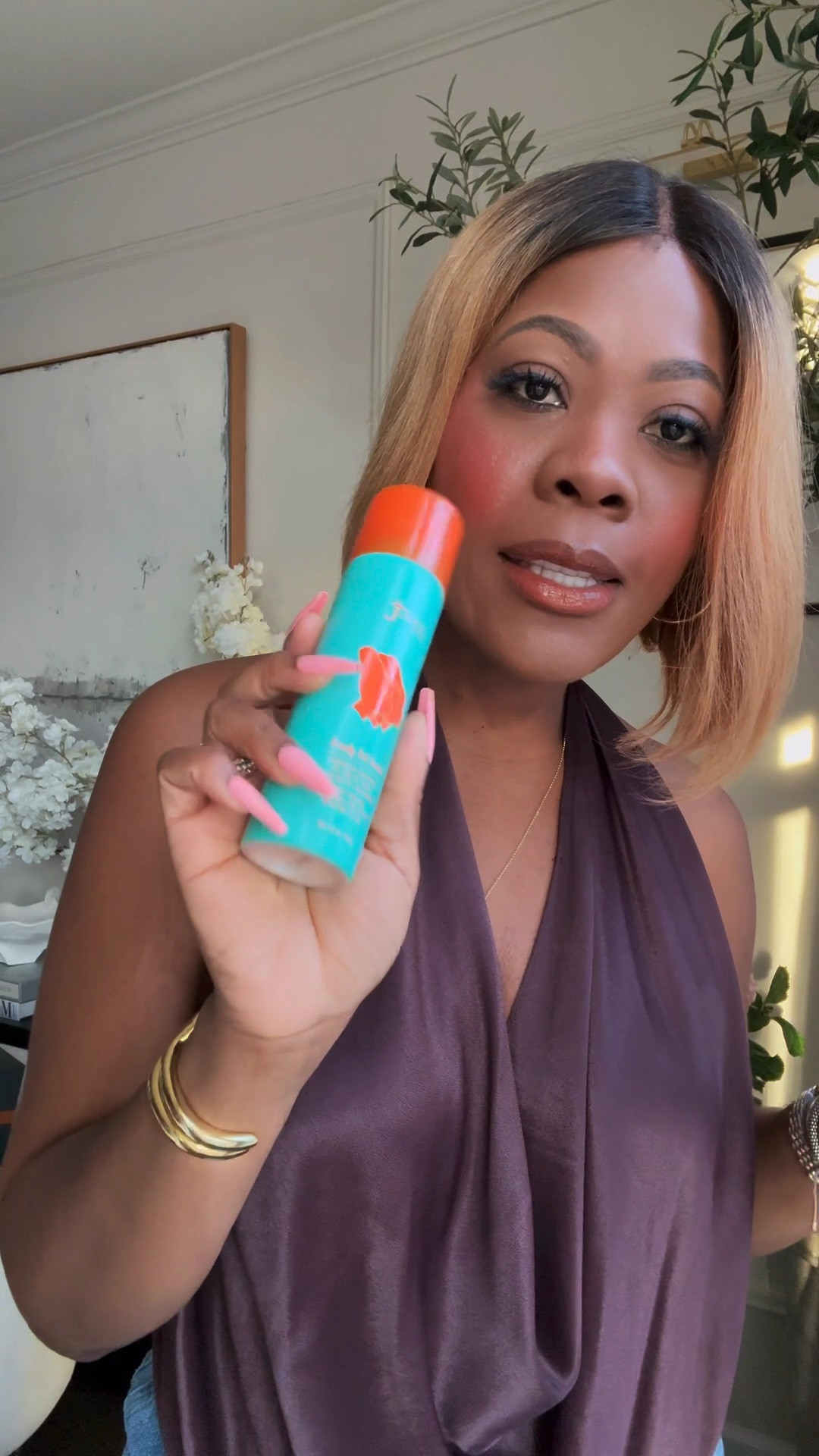 Okay !!! Happy to report that Juvia’s place setting spray really did sealed the makeup and I was out for about 6 hours and didn’t notice the excess oil that I normally get. I love it !!! @juviasplace #gifted black girl makeup 

#LTKBeauty