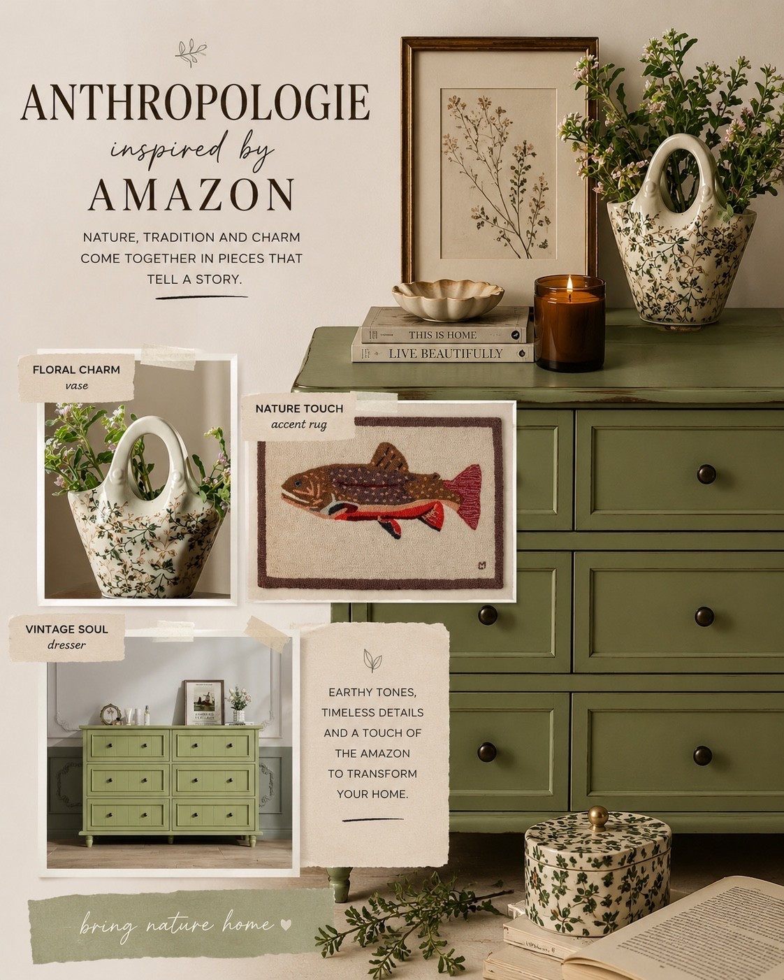 Anthropologie style without the Anthropologie price tag. 🤎✨

I rounded up my favorite Amazon finds that give you that warm, cozy, designer look for less. From beautiful decor to timeless accents, these are pieces that instantly elevate your home.

Everything is linked in my Amazon Storefront and LTK! 🤍#LTKFinds #AmazonHome #AnthropologieInspired #AmazonFinds #HomeDecor #NeutralHome

#LTKHome #LTKSeasonal #LTKHome #LTKSaleAlert