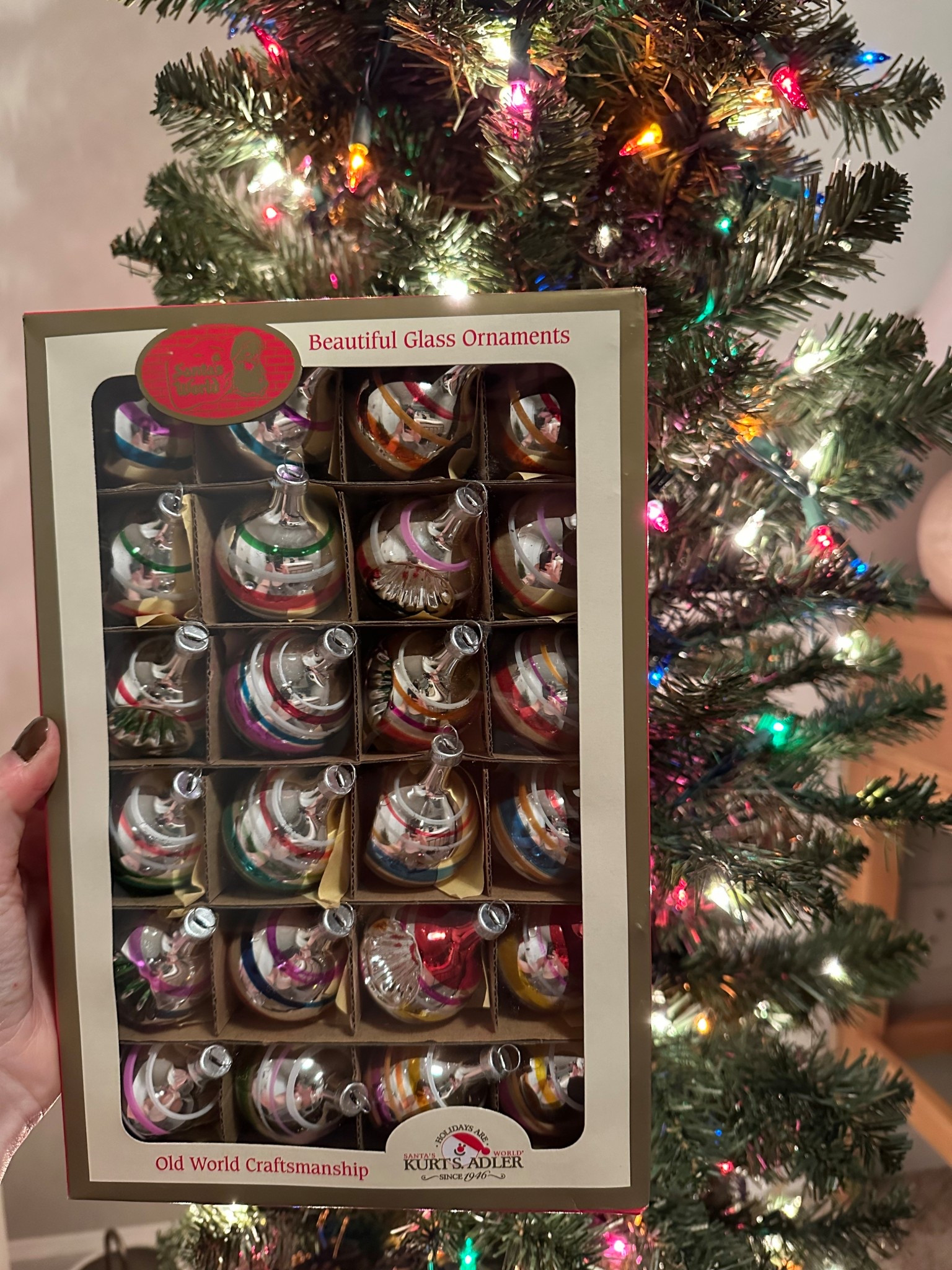 Can’t wait to get these retro glass ornaments on the tree!! 

Kurt Adler Early Years Mini Glass Ornament Set of 24 - Ball and Reflector (YAMGC0284), Christmas

#LTKHome #LTKHoliday #LTKSeasonal