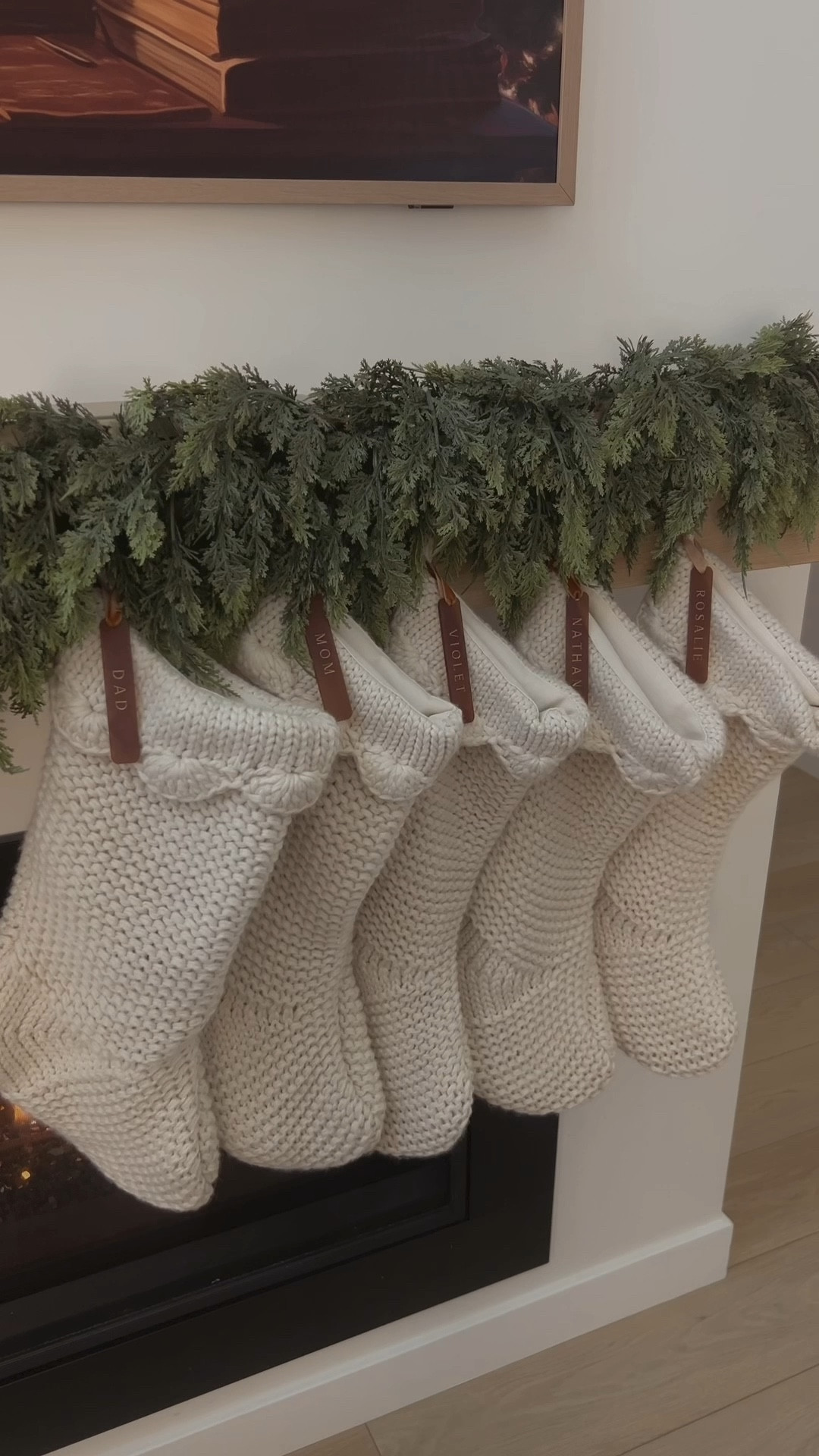 Stocking name tags / stockings / mantle / mantle decor / frame tv / Christmas decor / Christmas / Amazon / Etsy 

#LTKHoliday #LTKSeasonal #LTKGiftGuide