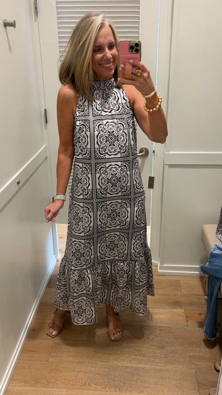 This dress would be good for so many occasions from diner to weddings 
Wearing XS 
Wear with or without matching string tie belt 

#LTKsalealert #LTKfindsunder100 #LTKover40