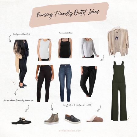 Fall favorites that are also nursing friendly!!  Mix and match to make easy outfits this fall 

#LTKunder50 #LTKstyletip #LTKSeasonal