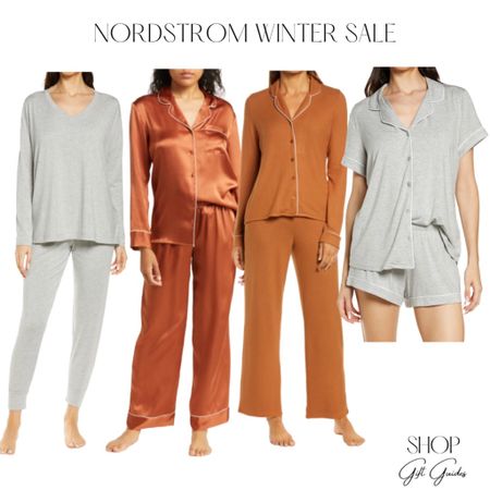 Nordstrom winter sale: pajama sets! Upgrade your loungewear and pajamas with these cute sets! Loving the burnt orange color!  

#LTKSale #LTKunder100 #LTKFind