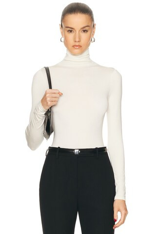 Wolford BODY in Buttercream - Cream. Size L (also in S, M). | FWRD 