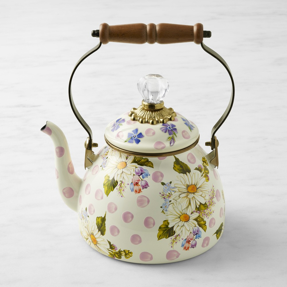 MacKenzie-Childs Wildflowers Tea Kettle | Williams-Sonoma