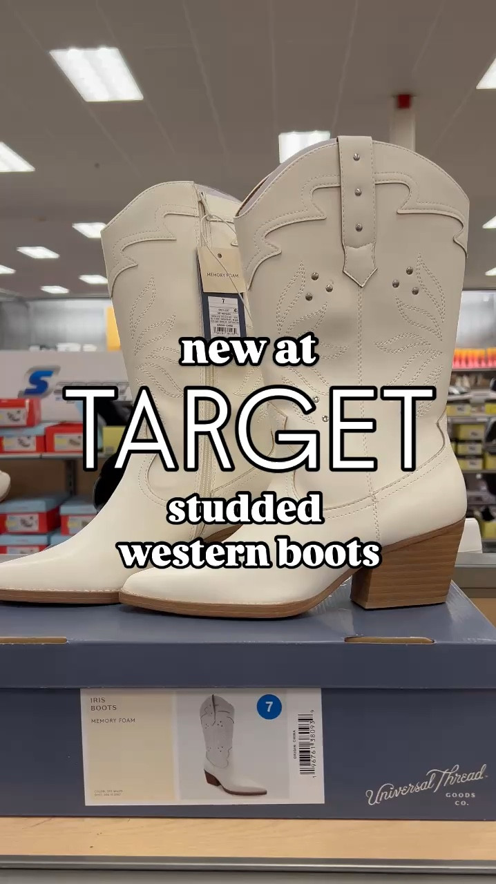 Target Studded Western Boots 🎯

#LTKFindsUnder50 #LTKShoeCrush #LTKWatchNow