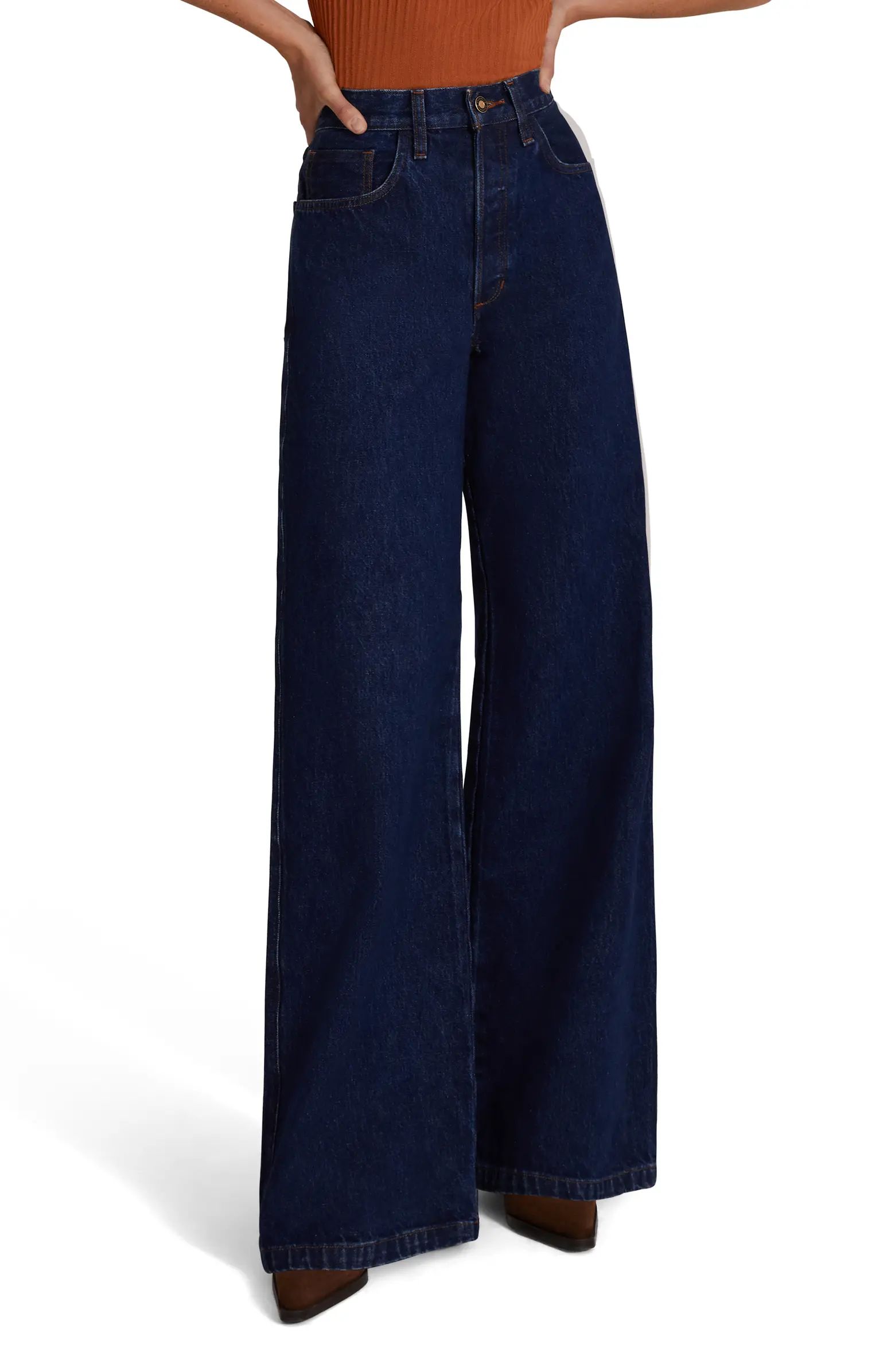 The Masha High Waist Wide Leg Jeans | Nordstrom