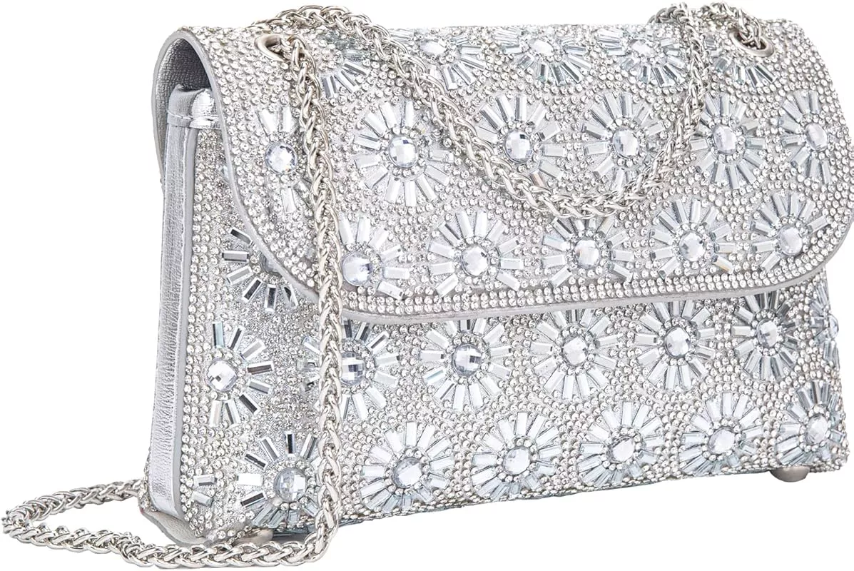 BBTT.ful Women's Rhinestone Crossbody Bag