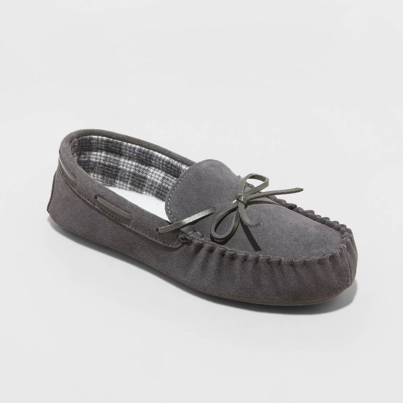 Men's Topher Moccasin Leather Slippers - Goodfellow & Co™ | Target