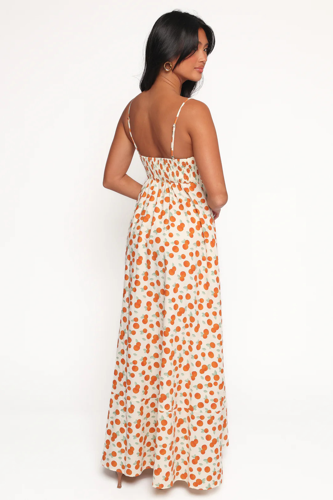 Leah Maxi Dress - Clementine Print | Petal & Pup (US)
