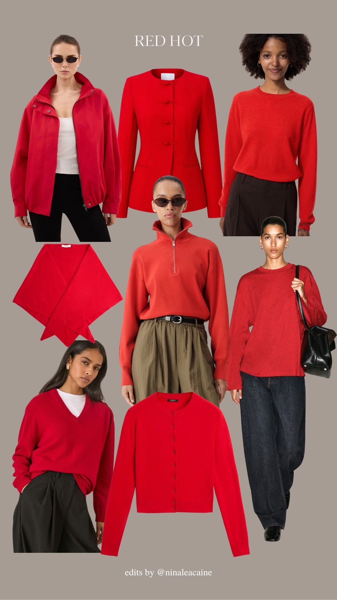 The Trend Edit - Red Hot