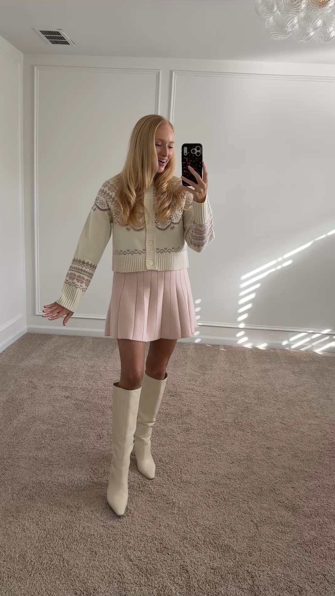 My darling bow sweater is on sale today only with code HAPPY20 - I’m wearing a medium! 

#LTKHoliday #LTKSaleAlert