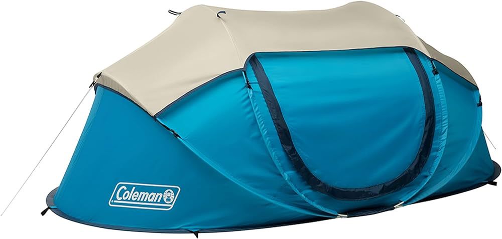 Coleman Pop-Up Camping Tent with Instant Setup, 2/4 Person Tent Sets Up in 10 Seconds, Includes P... | Amazon (US)