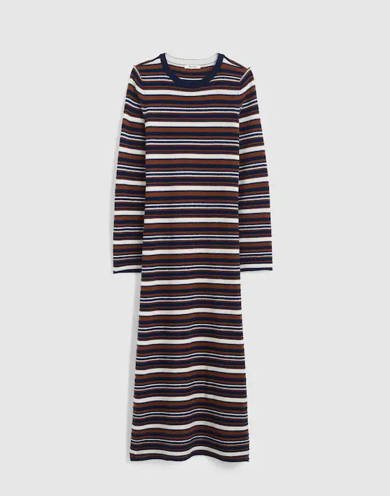 Crewneck Sweater Maxi Dress in Merino Wool | Madewell